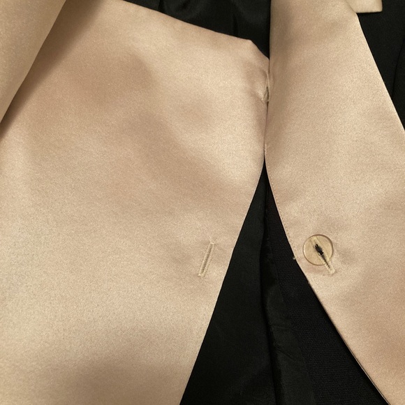 FILENE’S Valerie Stevens— Dark Navy Evening Suit. Elegant! Sz 6 - Picture 10 of 14